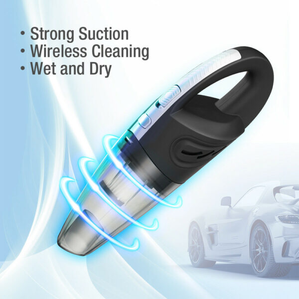 USB Rechargeable Cordless Car Wet and Dry Vacuum Cleaner_8