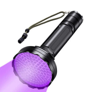 Battery Operated 128 UV LED Flashlight Pet Urine Detector_0