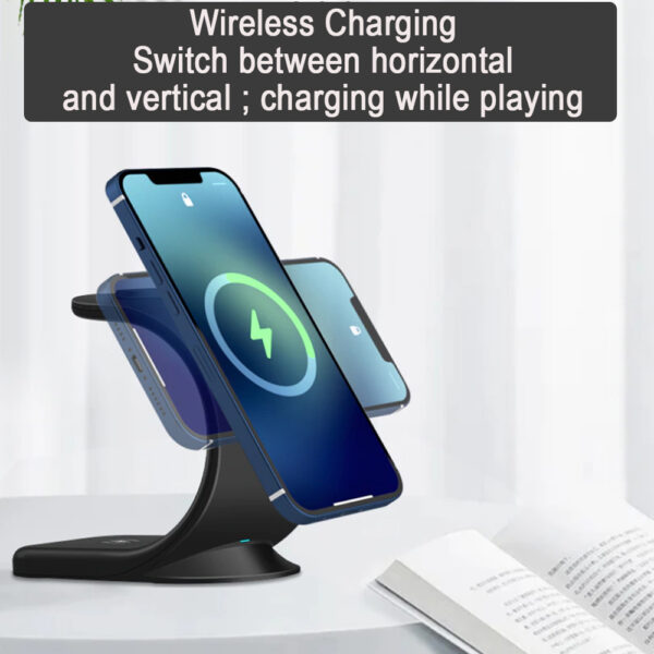 3 in 1 Fast Charging Wireless Charging Station USB Power Supply_5