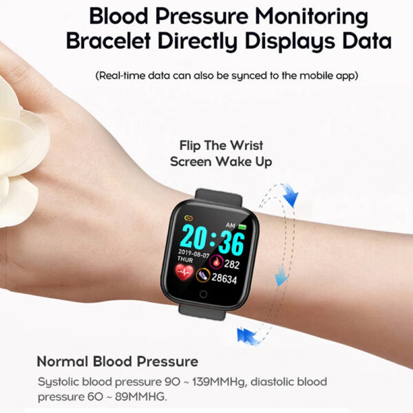 Smartwatch Blood Pressure Measurement Device for Android- Clamp Charging_6