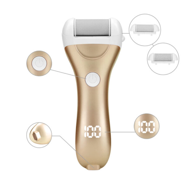 USB Rechargeable Electric Foot File and Callus Remover Device_8
