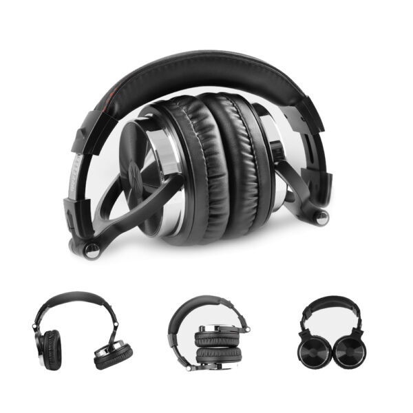 Over Head Comfortable Foldable Wired Ear Headphones_6