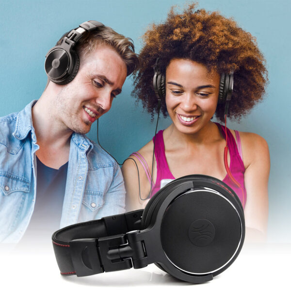 Over Head Comfortable Foldable Wired Ear Headphones_7