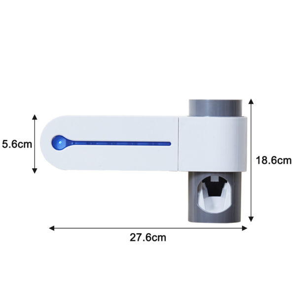 Antibacterial disinfection UV toothbrush holder- USB Charging_6