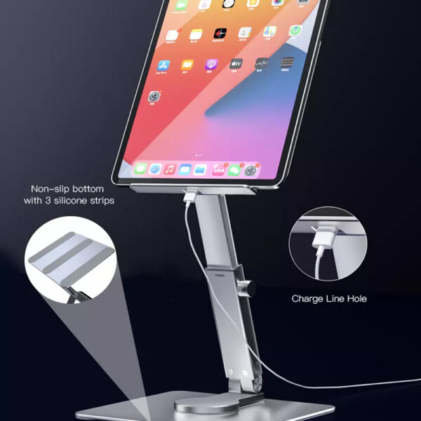 Aluminum Multi-Angle Portable and Adjustable Tablet Holder_4