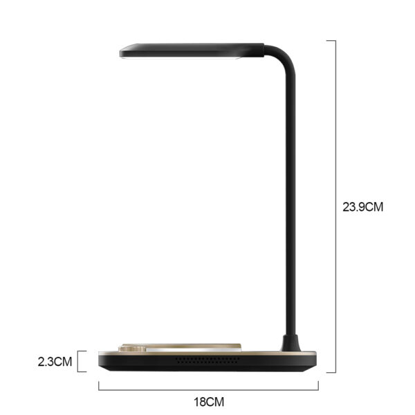 4 in 1 Wireless Charger and Desk Lamp Light- Type C Interface_6