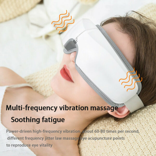 4D Smart Airbag Vibration Eye Massager Eye Care- USB Charging_7