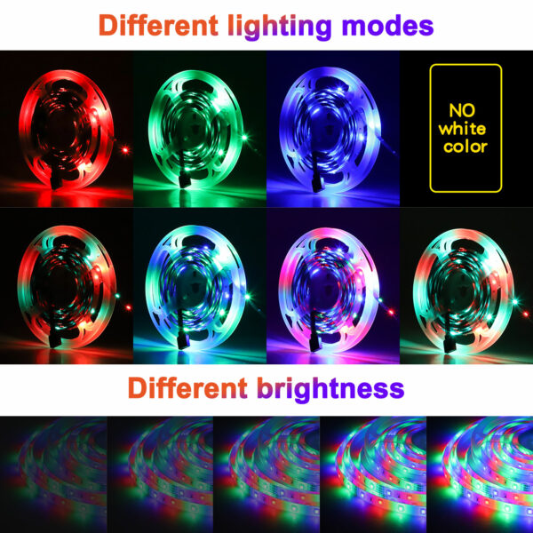 Remote Controlled LED Light Strips with Power Adapter_9