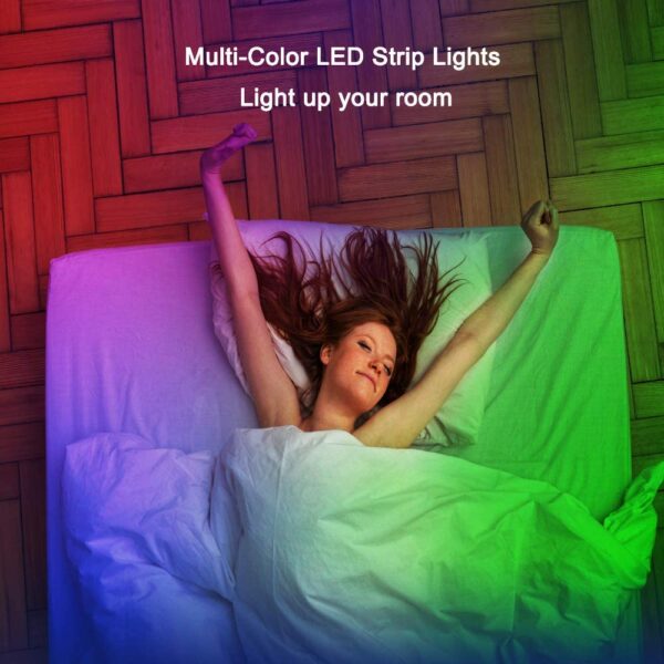 Remote Controlled LED Light Strips with Power Adapter_1