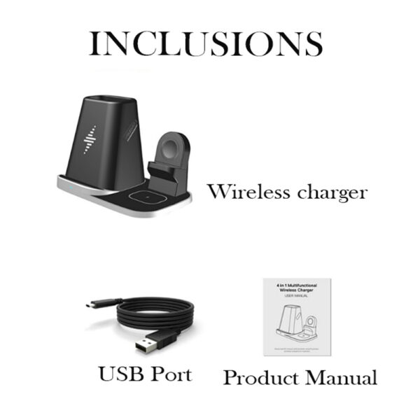 4-in-1 Universal Vertical Wireless QI Charging Station and Storage Box for APPLE QI Devices_1