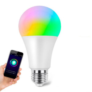 15W Wi-Fi Smart Bulb E27 LED RGB Bulb Works with Alexa / Google Home 85-265V RGB + White -Dimmable Timer Function Magic Bulb_0