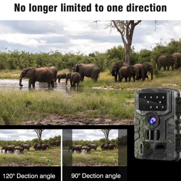 120°Detecting Range Hunting Trail Camera Scouting Camera- Battery Operated_7