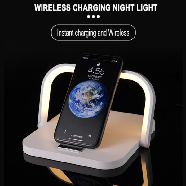 2-in-1 Folding Wireless Charger and Desktop LED Lamp-USB Interface_6