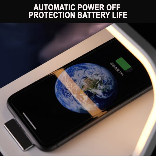 2-in-1 Folding Wireless Charger and Desktop LED Lamp-USB Interface_2