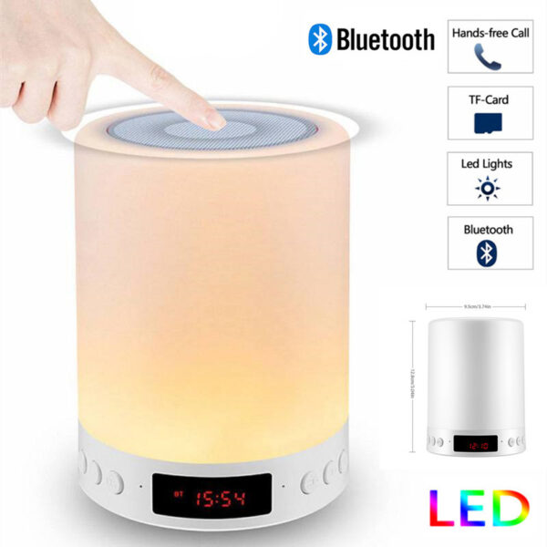 USB Rechargeable Touch Control LED Light and Bluetooth Speaker_4