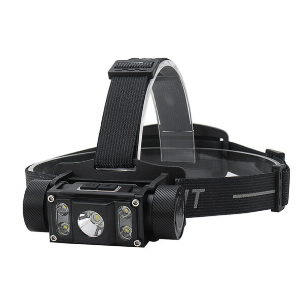 Type C Rechargeable LED Super Bright Multifunctional Headlamp_4