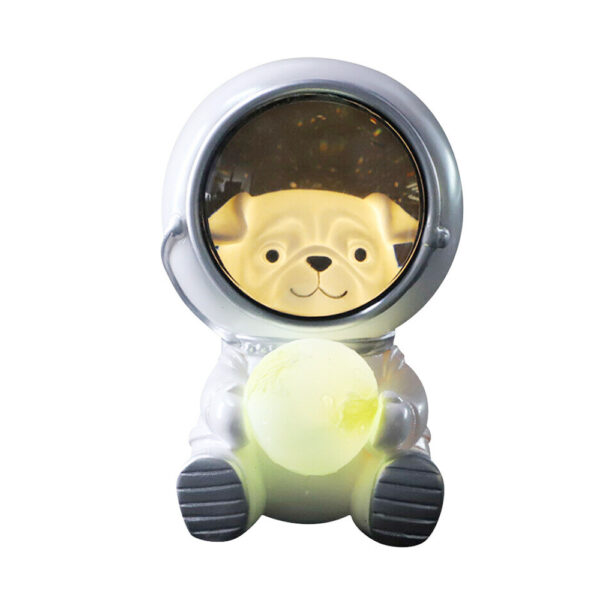 Creative Pet Guardian Astronaut Lamp Galaxy Night Light_9