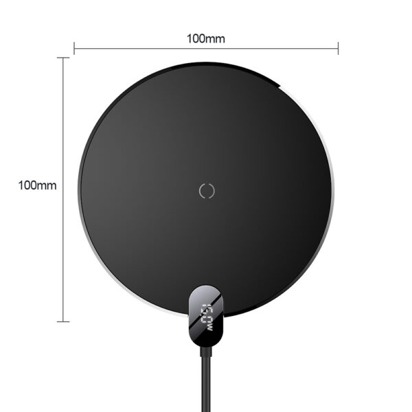 15 W QI Wireless Charging Pad with Digital Power Display_4