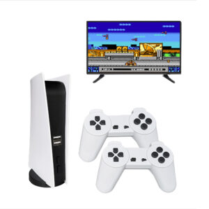 200 Built-in Games Mini TV 2 Player Video Gaming Console_0