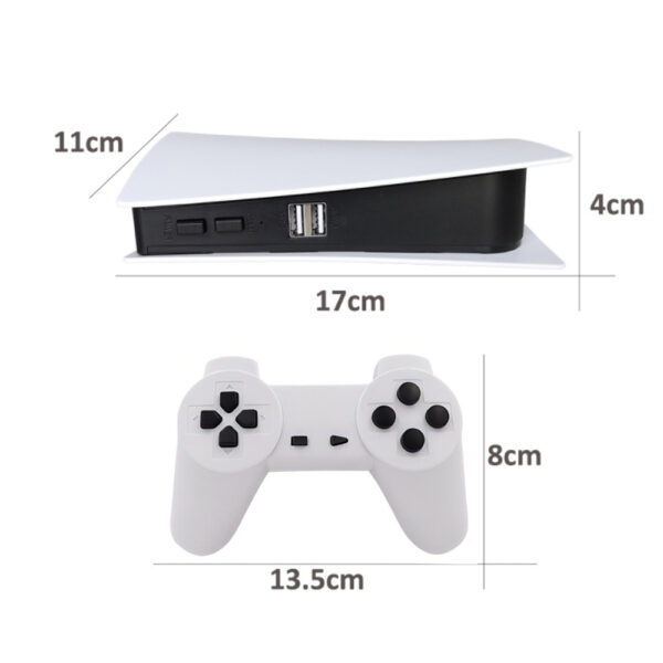 200 Built-in Games Mini TV 2 Player Video Gaming Console_5