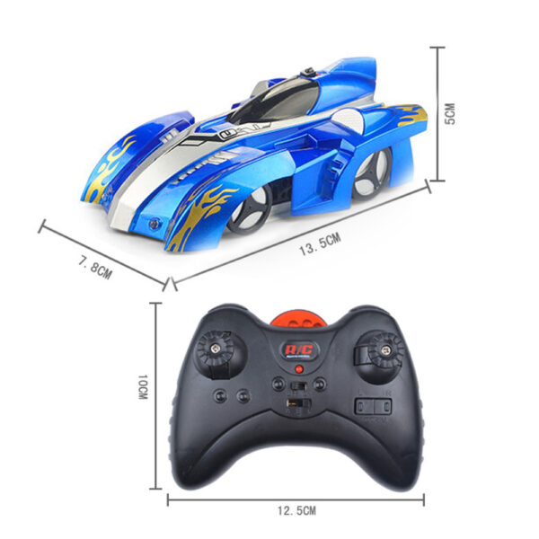 USB Charging Gravity Defying Remote Controlled Wall Climbing Car_1