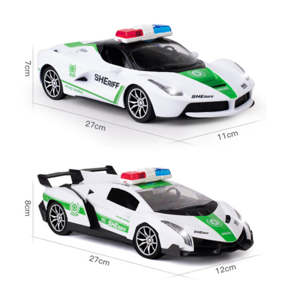 Battery Operated Remote Controlled Police Kid’s Toy Cars_3
