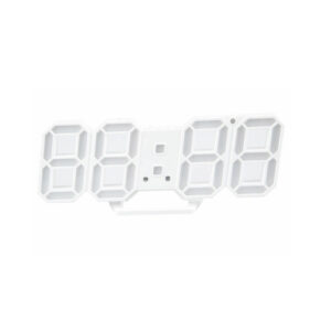 Digital Modern Plugged-in 3D LED Wall and Alarm Clock_0