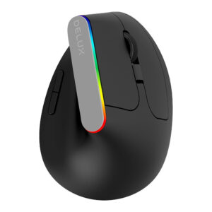 2.4G Wireless Vertical Ergonomic Optical Mouse- USB Charging_0