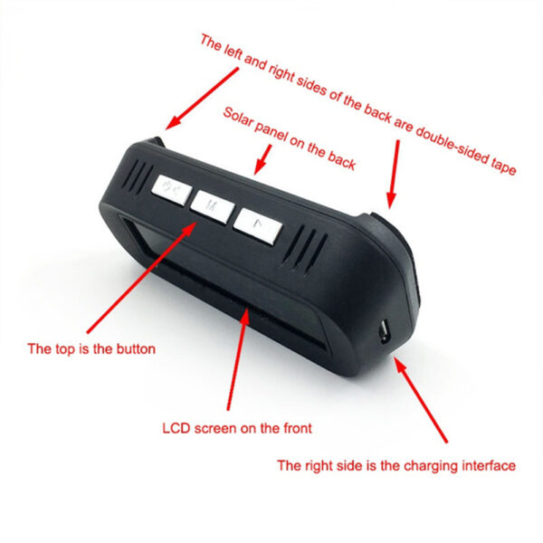 Solar Powered TPMS Monitoring System with Colored Digital Display_9