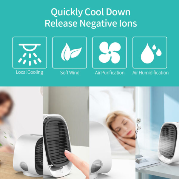 USB Mini Air Conditioner Air Cooling Fan for Home and Office Use_5