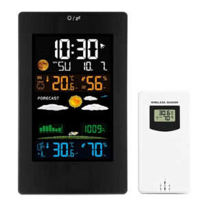 Wireless Indoor and Outdoor Weather Station Color Screen- USB Plugged-in_0