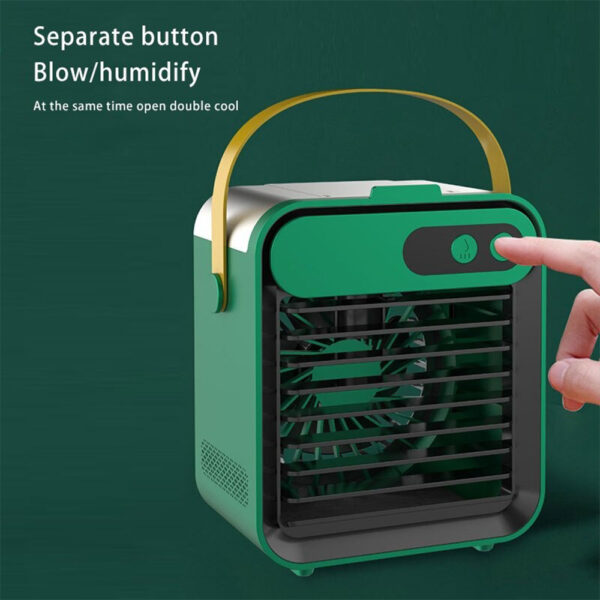 USB Rechargeable Portable Cooling Fan Mini Desktop Air Cooler_2