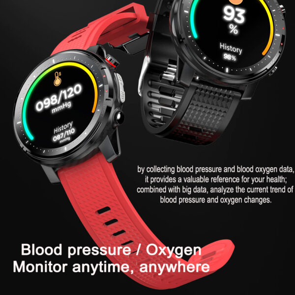 Full Touch Smart Watch BT Control Fitness Watch- USB Charging_6