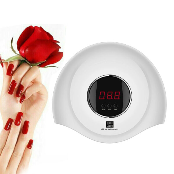 LED UV Nail Lamp Gel Manicure Curing Machine- USB Powered_3