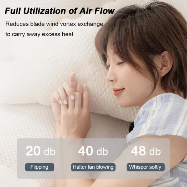 Portable Handsfree Bladeless USB Rechargeable Hanging Neck Fan_3