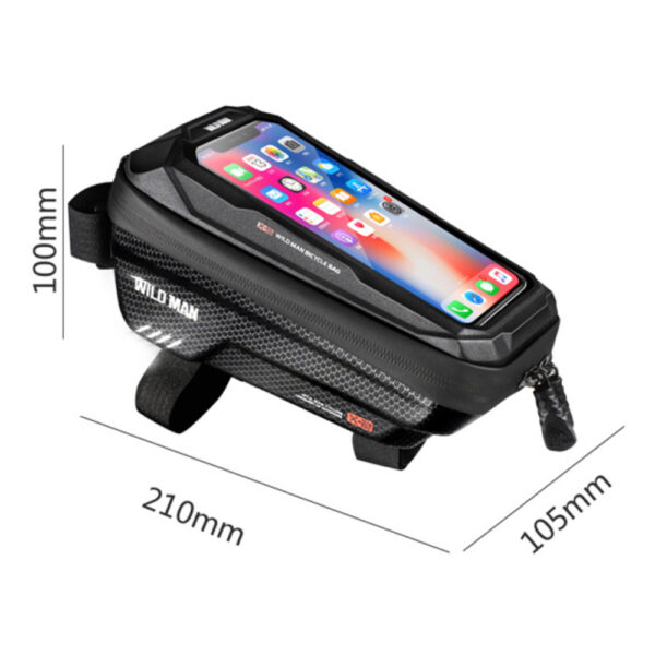 Waterproof Bicycle Bag Touch Screen Mobile Phone Bag_7