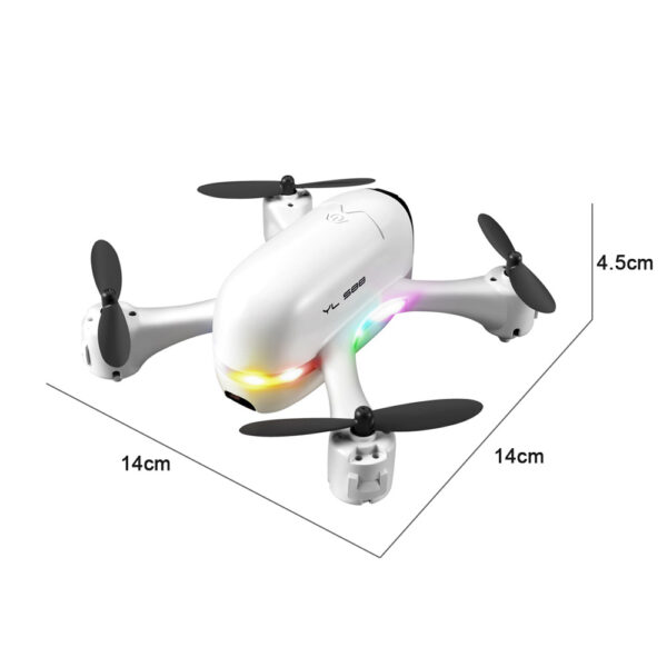 USB Charging 6 Axis Remote Controlled Foldable Drone for Kids_3