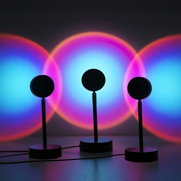 RGB Remote Controlled LED Sunlight Projector Room Decor- USB Plugged in_9