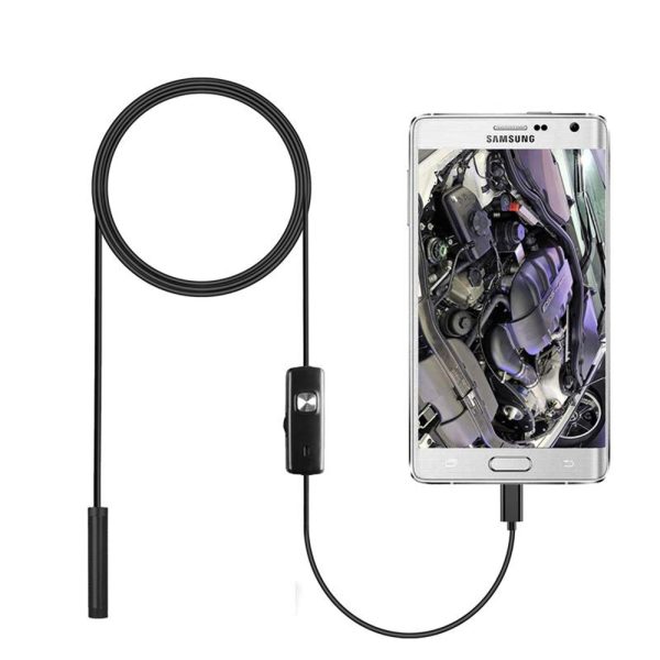 Mobile Phone Endoscope IP67 Autofocus Lens Inspection Camera_3