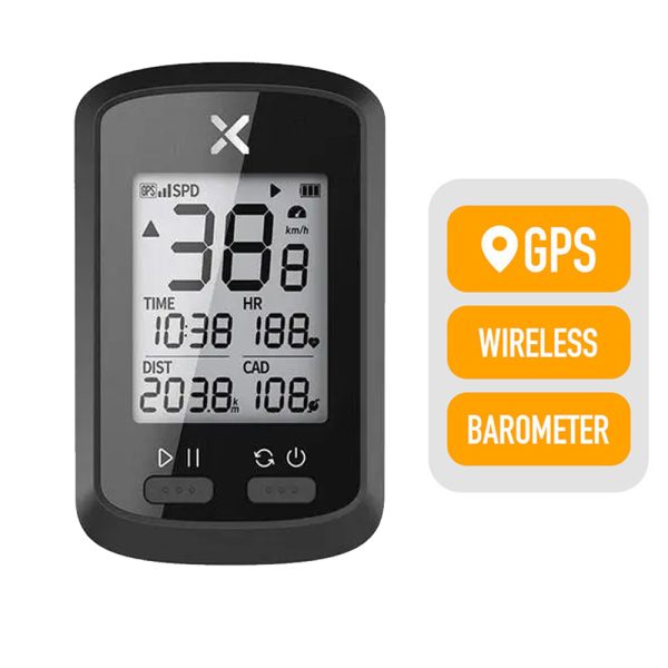 Wireless GPS Bluetooth ANT+ with Cadence Cycling Odometer- USB Charging_1