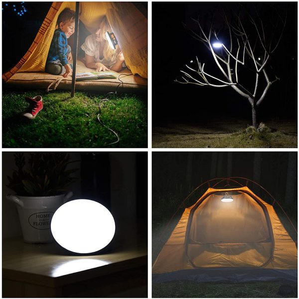 USB Rechargeable Portable Emergency Night Light Tent Lamp_6