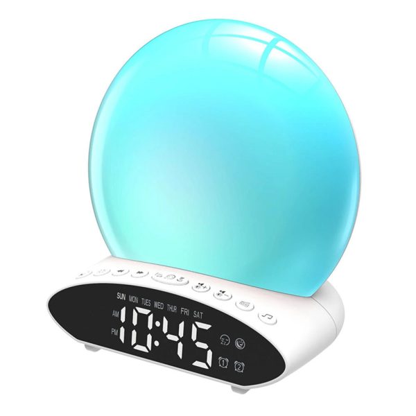 5-in-1 Multifunctional Digital Display Alarm Clock and LED Lamp (USB Power Supply)_1