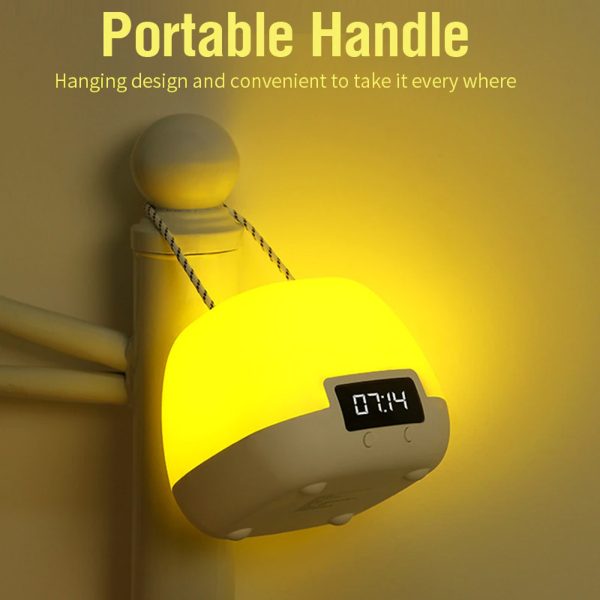 Remote Controlled USB Rechargeable Hanging Bedside Lamp_2