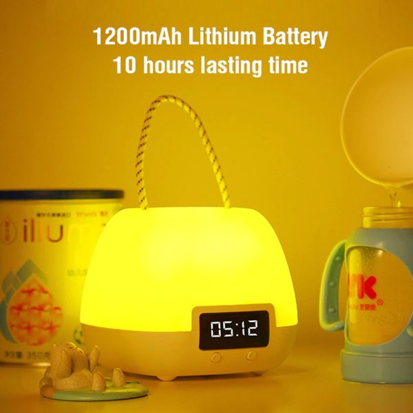 Remote Controlled USB Rechargeable Hanging Bedside Lamp_3