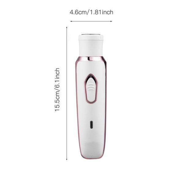 4-in-1 Women's USB Rechargeable Painless Epilator Electric Shaver_6