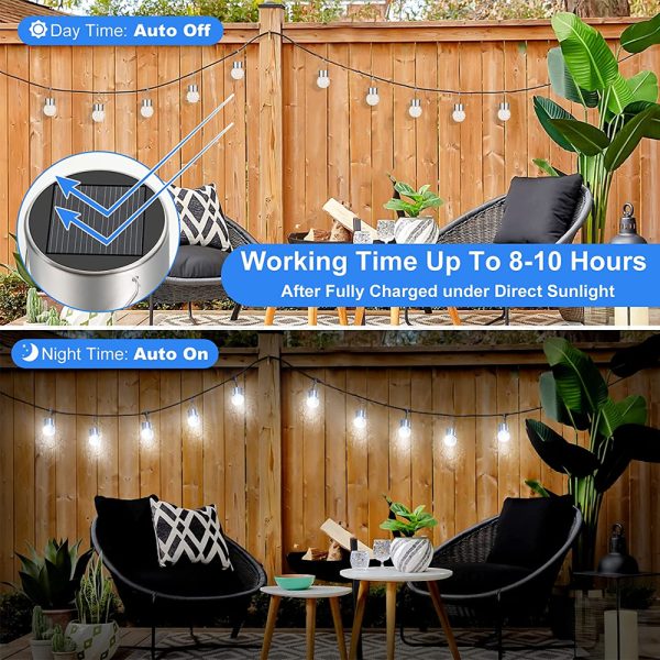 1 pcs/12 pcs Hanging Outdoor Solar Powered LED Ball Lights_4