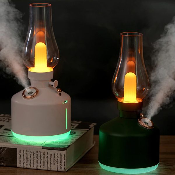 Kerosene Lamp Portable Air Humidifier and Oil Diffuser- USB Charging_9