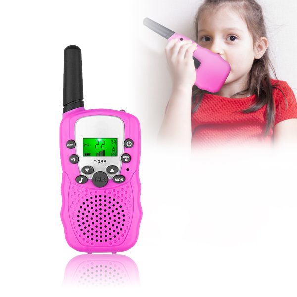 Battery Operated 3km Children’s Walkie-Talkie with LCD Display_0