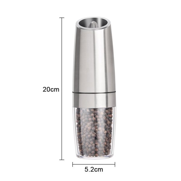 Battery Operated Salt Pepper Mill Grinder with LED_6
