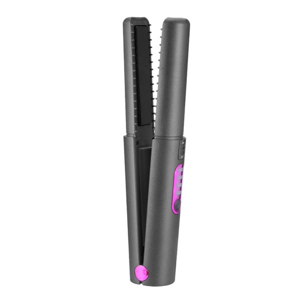 2-in-1 Cordless Hair Straightener and Curler- USB Rechargeable_5